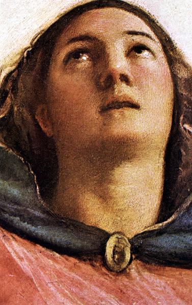 TIZIANO Vecellio Assumption of the Virgin (detail) t oil painting picture